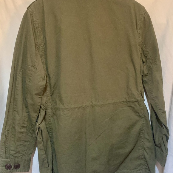 Extra small NWT olive green canvas jacket from Banana Republic - Picture 4 of 7
